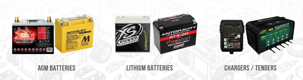 UTV AGM, Lithium Batteries