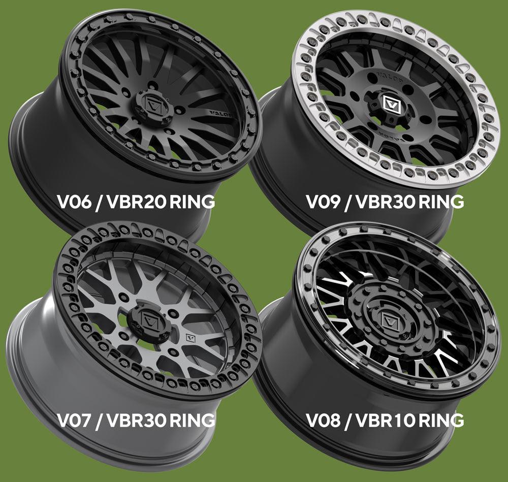 Valor Offroad Beadlock Wheels